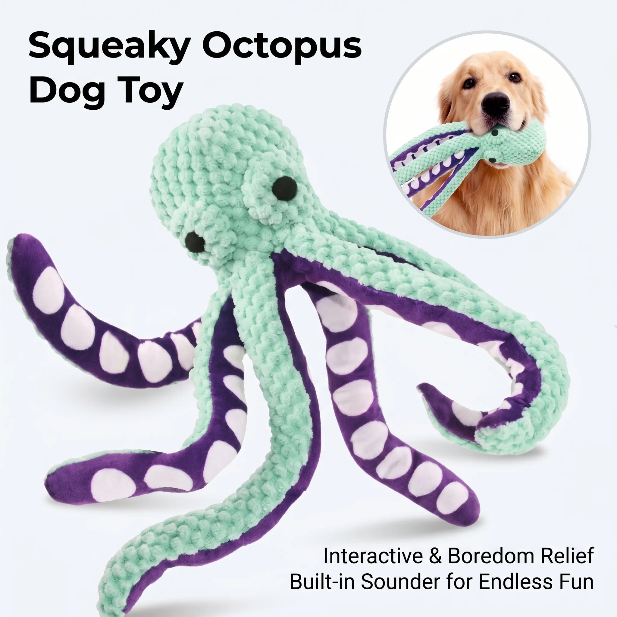 Peluche Poulpe Interactive 🐙