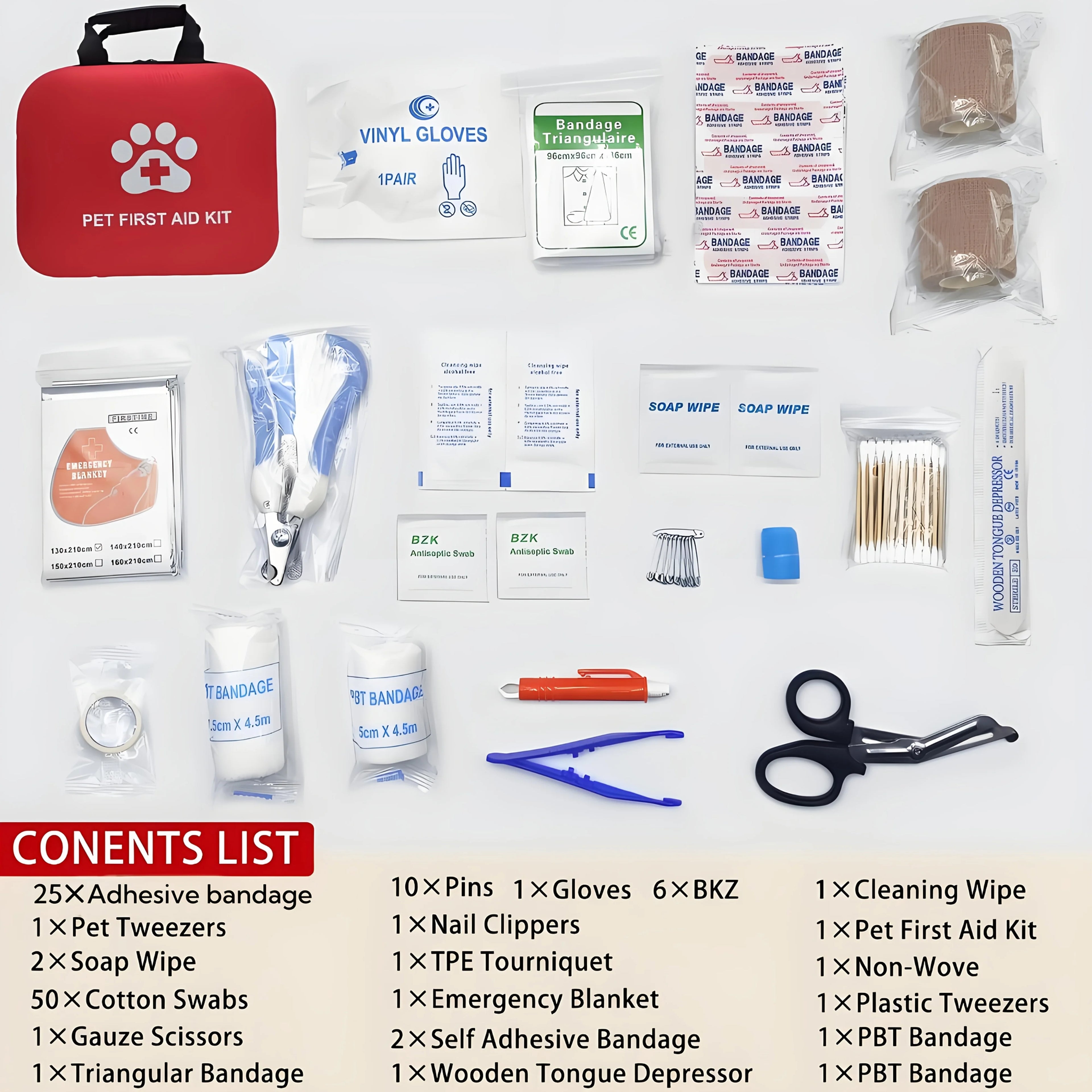 Kit Premiers Secours Animaux 🚑