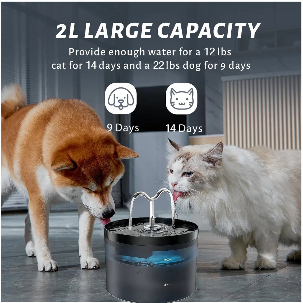Fontaine à Eau Automatique 2.1L 💧