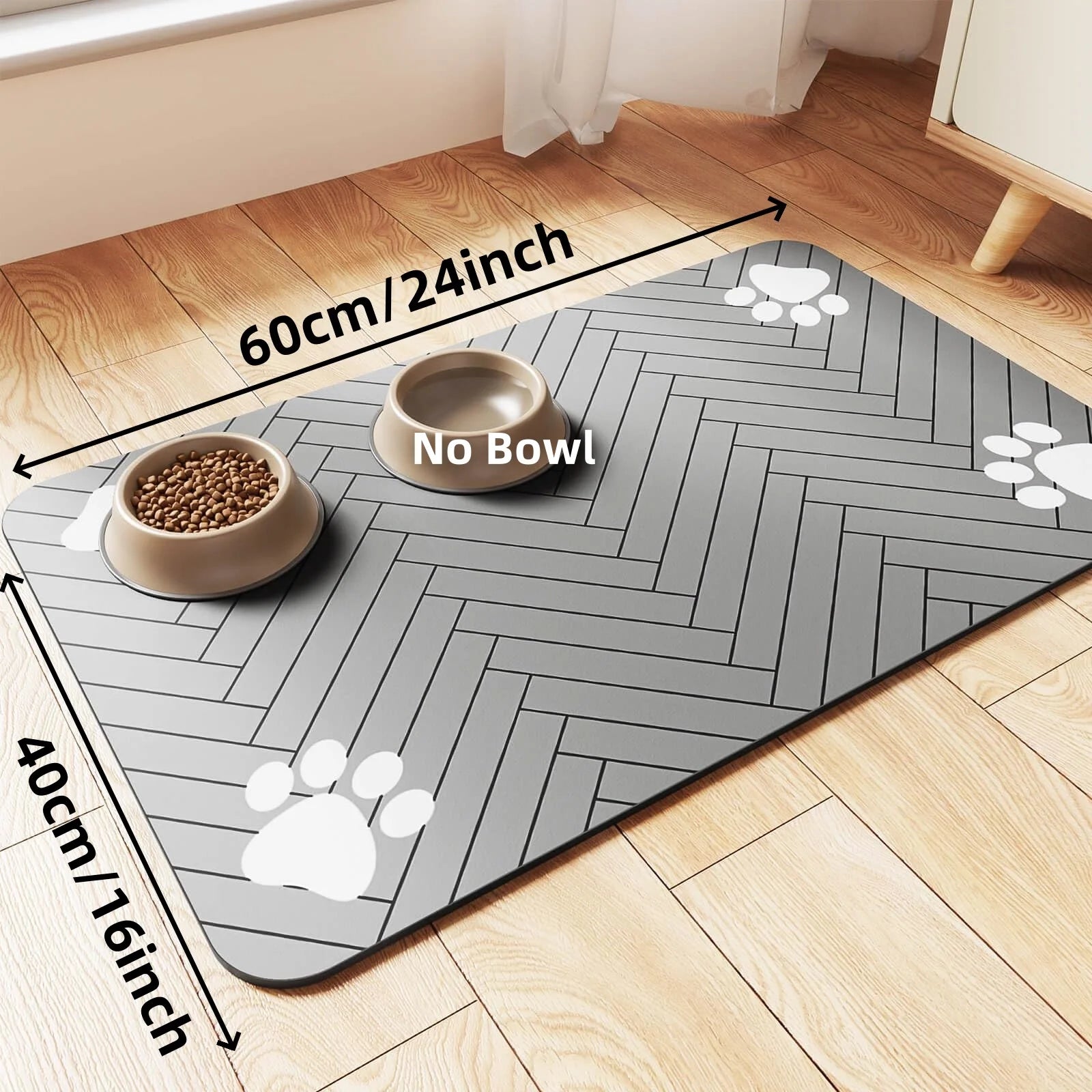 Tapis Anti-Dégâts Gamelle 🍽️
