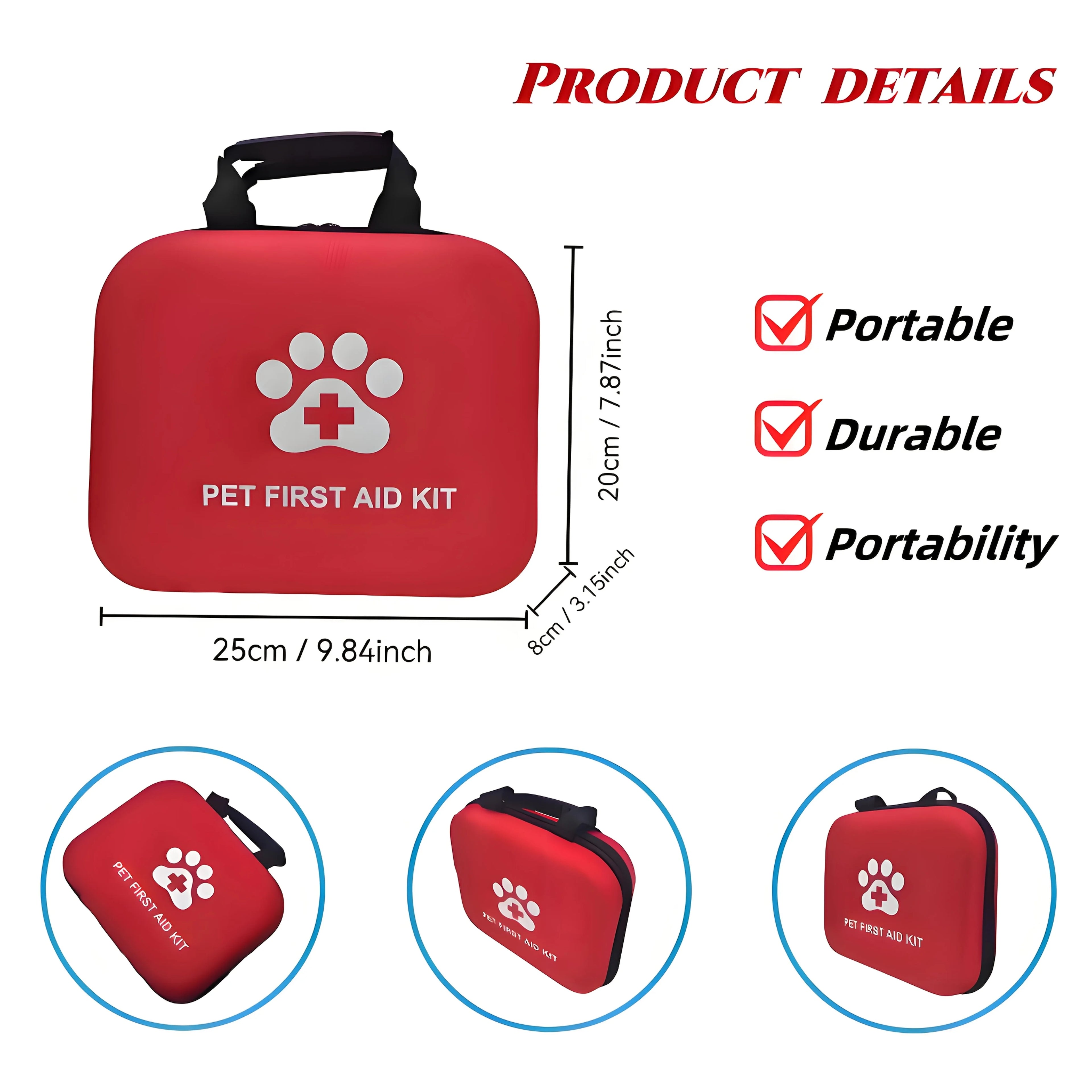 Kit Premiers Secours Animaux 🚑