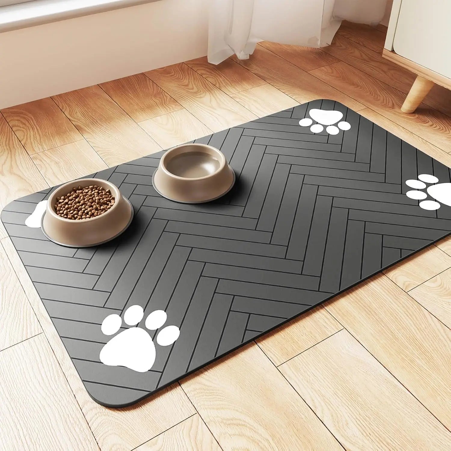 Tapis Anti-Dégâts Gamelle 🍽️